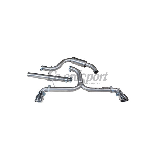 COBRA Volkswagen Golf GT Mk6 TDI 140 PS (09 - 12) Cat Back System image
