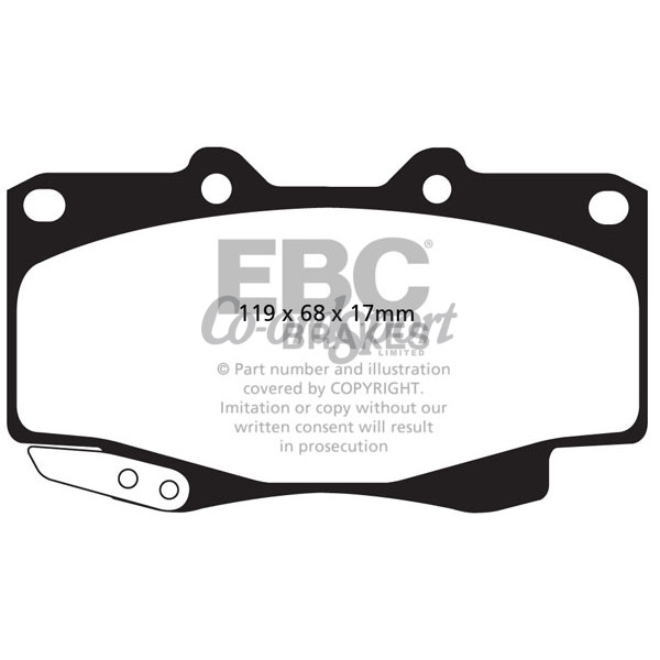 EBC Ultimax OEM Replacement Brake Pads image