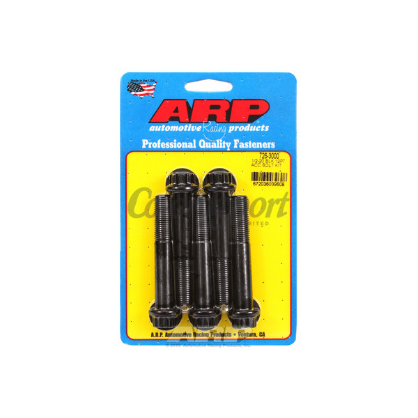 ARP 1/2-20 x 3.000 12pt black oxide bolts image