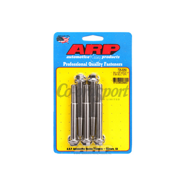 ARP 3/8-24 x 3.250 hex 7/16 wrenching SS bolts image