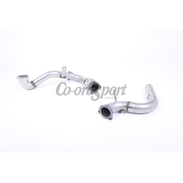Milltek Large-bore Downpipe and De-cat Ford Fiesta Mk8 1. image