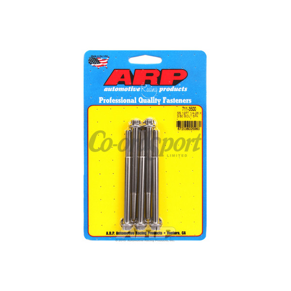 ARP 1/4-28 x 3.500 12pt SS bolts image