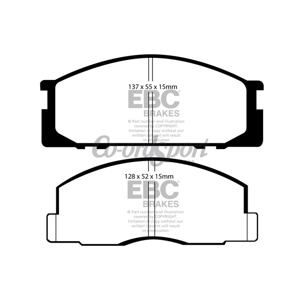 EBC Ultimax OEM Replacement Brake Pads image