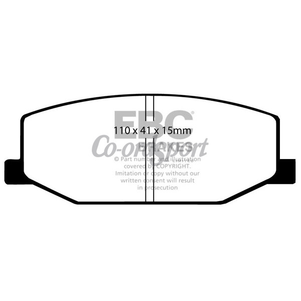 EBC Ultimax OEM Replacement Brake Pads image