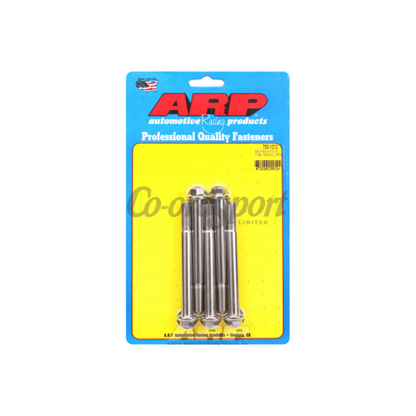 ARP M10 x 1.25 x 100 hex SS bolts image