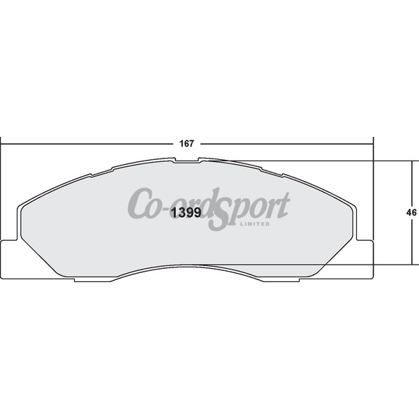 PFC 1399 Carbon Metallic Brake Pad Set image