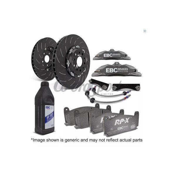 EBC BALANCED BRAKE KIT BBK028BLK-4101-SG2F330 28-FR image