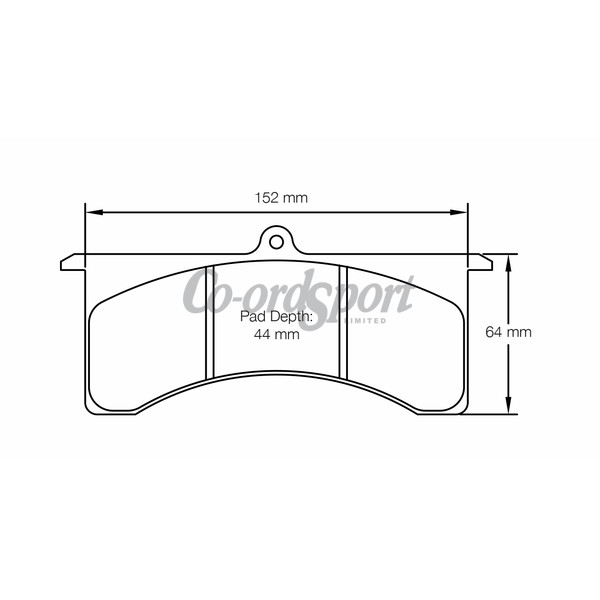 Pagid racing brake pads -RST1 image