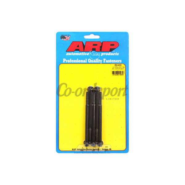 ARP 1/4-20 X 4.000 hex black oxide bolts image