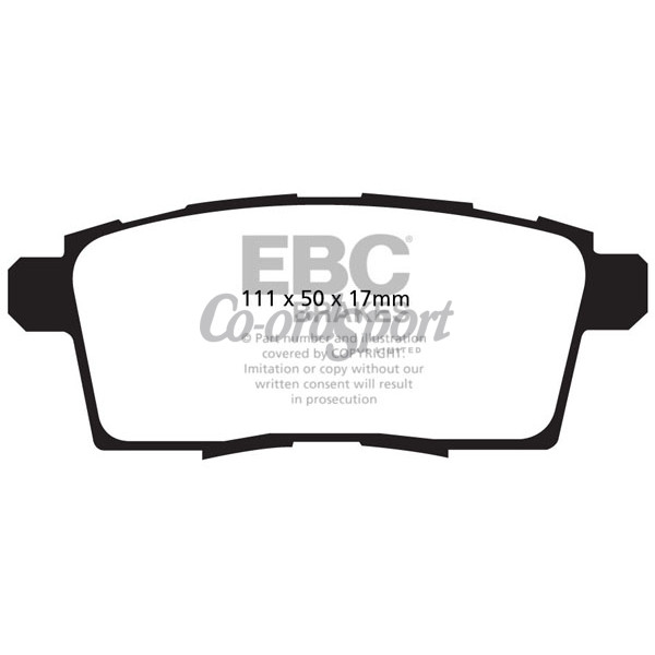 EBC Ultimax OEM Replacement Brake Pads image