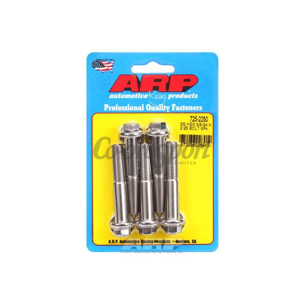 ARP 3/8-24 x 2.250 hex 7/16 wrenching SS bolts image