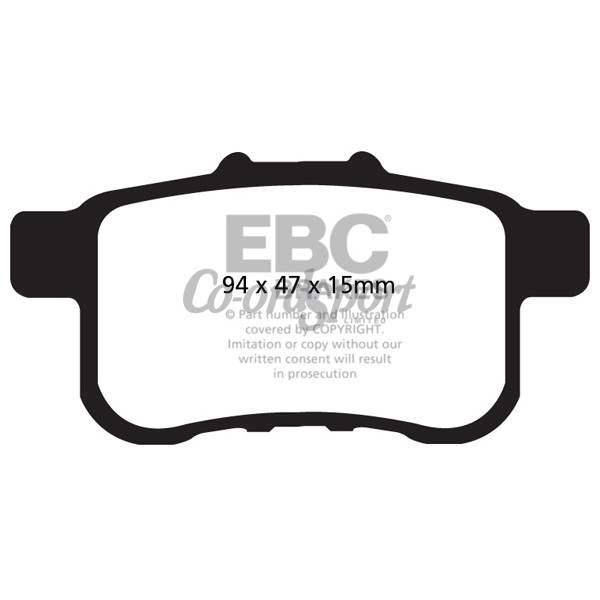 EBC Ultimax OEM Replacement Brake Pads image