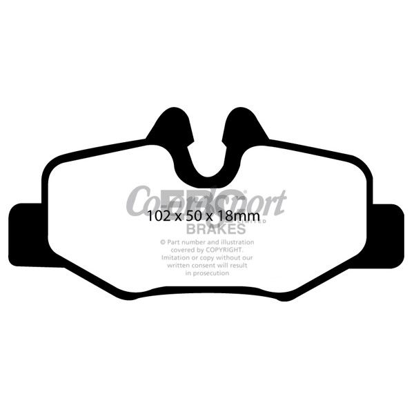 EBC Ultimax OEM Replacement Brake Pads image