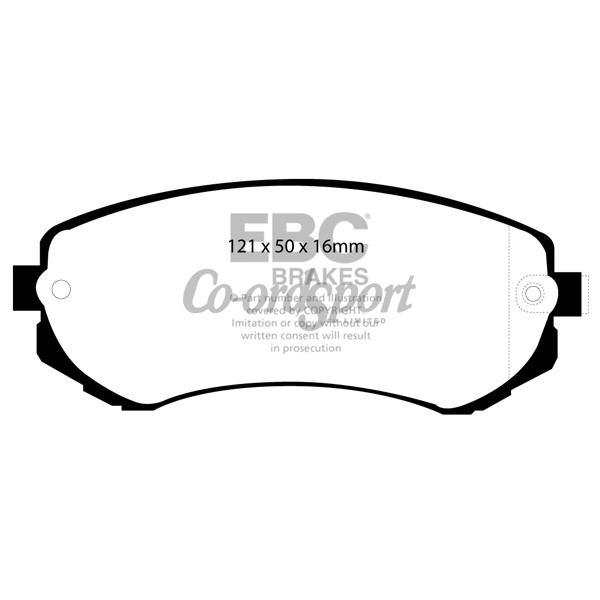 EBC Ultimax OEM Replacement Brake Pads image