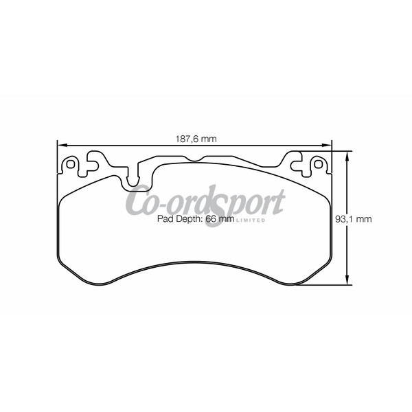 Pagid racing brake pads - RSL29 image