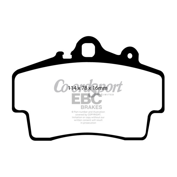 EBC Ultimax OEM Replacement Brake Pads image