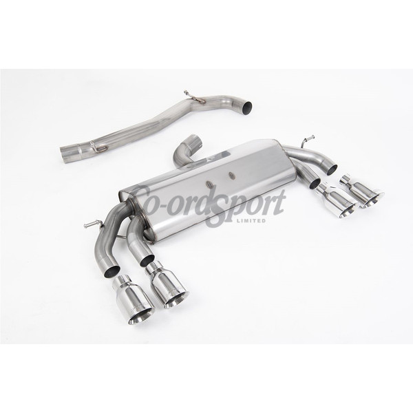 Milltek  Golf  Mk7.5 R 2.0 TSI 310PS Non-GPF Equipped Models Onl image