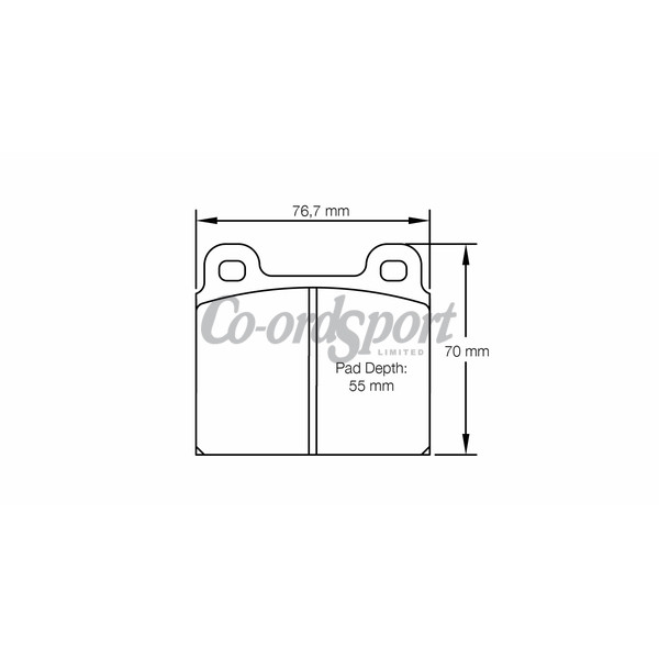 Pagid Racing brake pads - RSH29E image