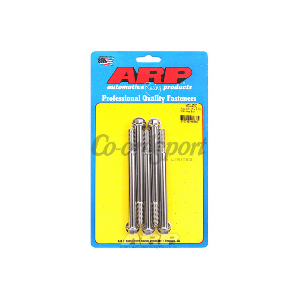 ARP 3/8-16 x 4.750 hex SS bolts image