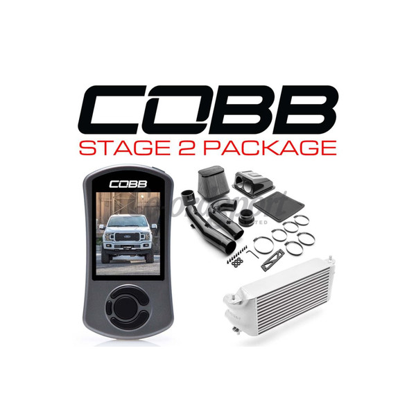 COBB  Ford Stage 2 Redline Carbon Fiber Power Package Silver (Fac image