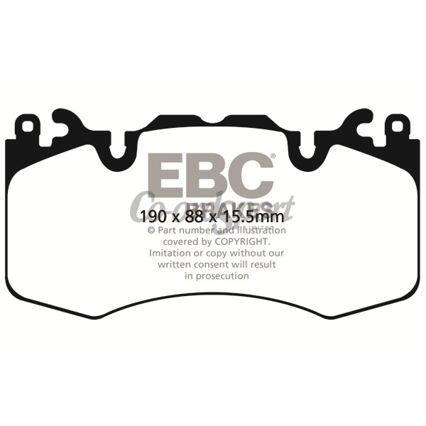 EBC Ultimax OEM Replacement Brake Pads image