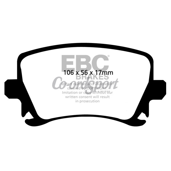 EBC Ultimax OEM Replacement Brake Pads image