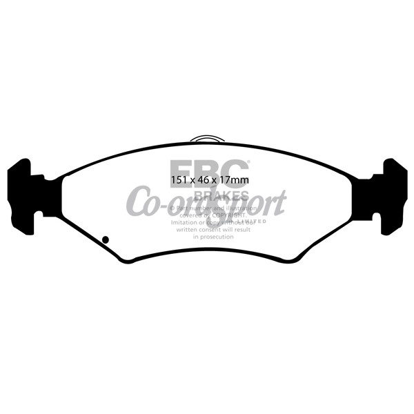 EBC Ultimax OEM Replacement Brake Pads image