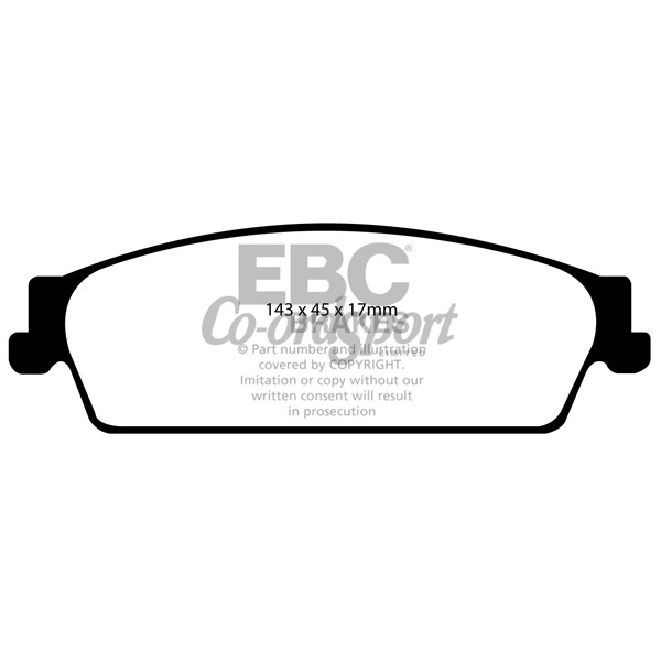 EBC Ultimax OEM Replacement Brake Pads image