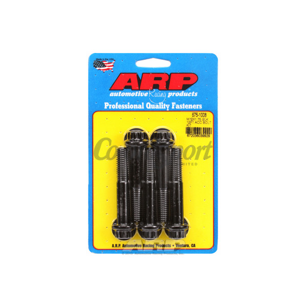 ARP M12 x 1.75 x 70 12pt black oxide bolts image