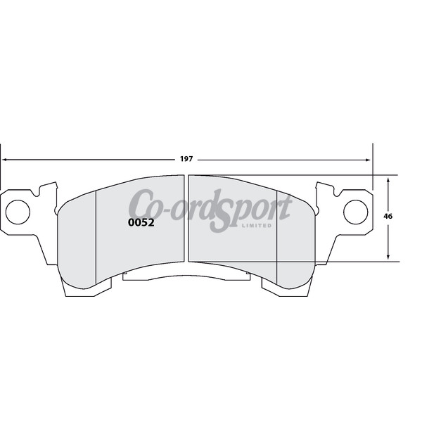 PFC 052 Race Pad Set - 13 Compound 14 mm image