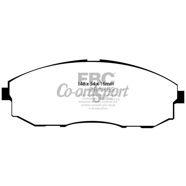 EBC Ultimax OEM Replacement Brake Pads image