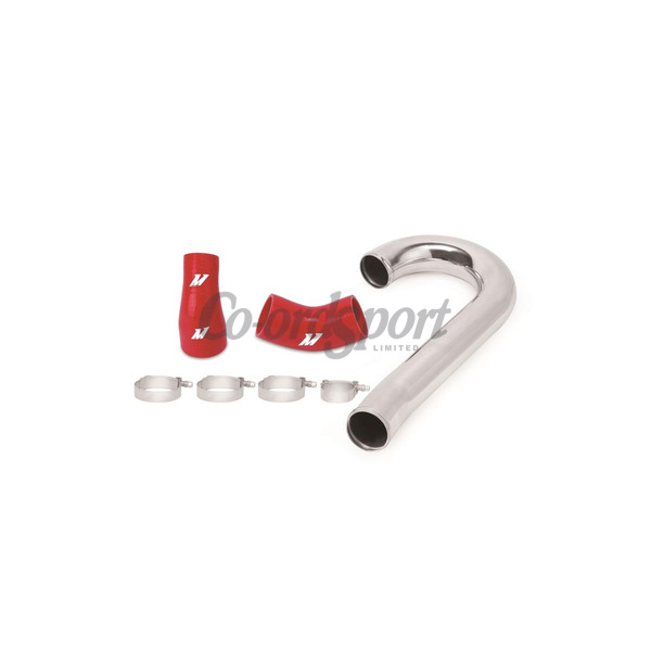 Mishimoto Mitsubishi Evo 7/8/9 Lower Intercooler Piping Red image