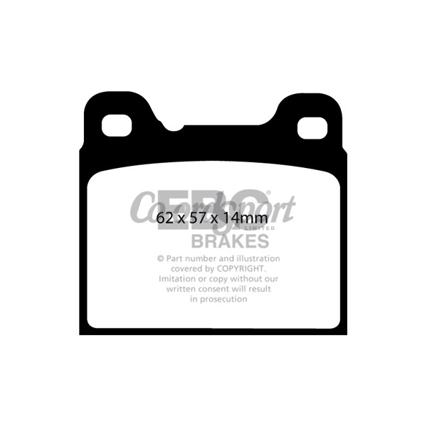 EBC Ultimax OEM Replacement Brake Pads image