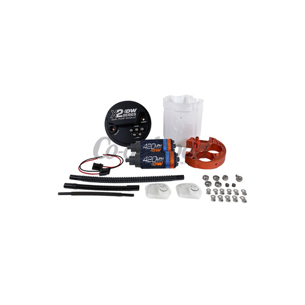 DW X2 Series Fuel Pump Module with Dual DW420 Pumps for 2008-21 W image