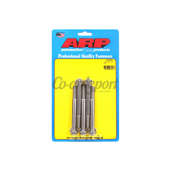 ARP 3/8-16 x 3.750 12pt 7/16 wrenching SS bolts image