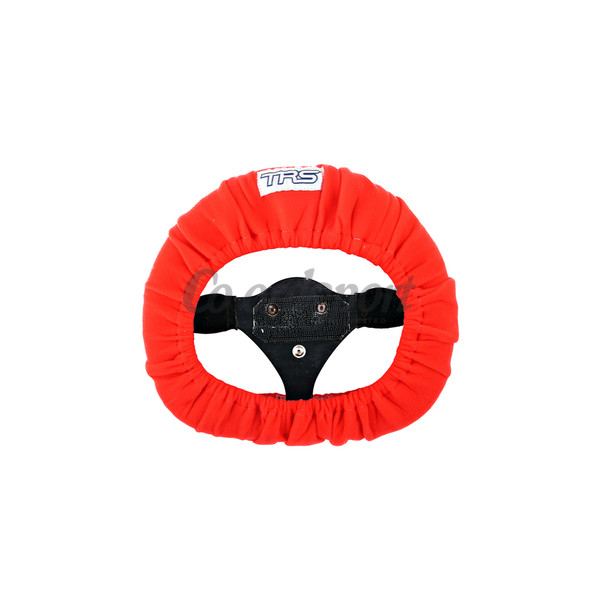 TRS Steering Wheel Cover in Red image
