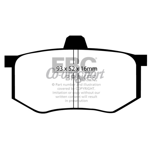 EBC Ultimax OEM Replacement Brake Pads image