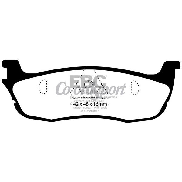 EBC Ultimax OEM Replacement Brake Pads image