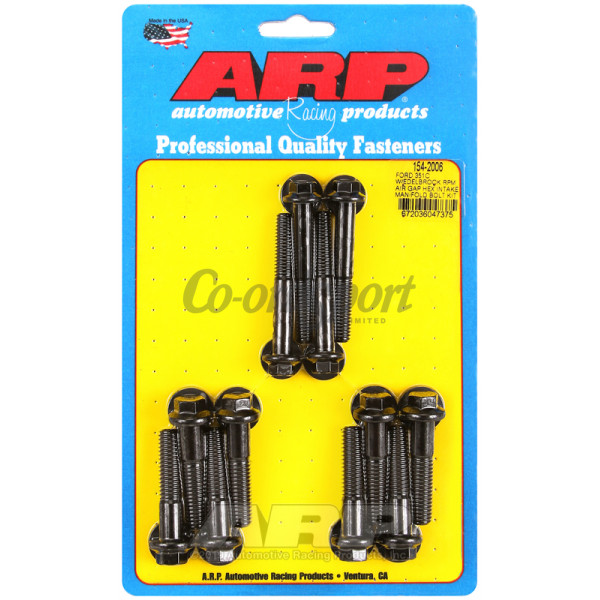 ARP Ford 351C w/Edelbrock RPM air gap hex intake manifold bo image