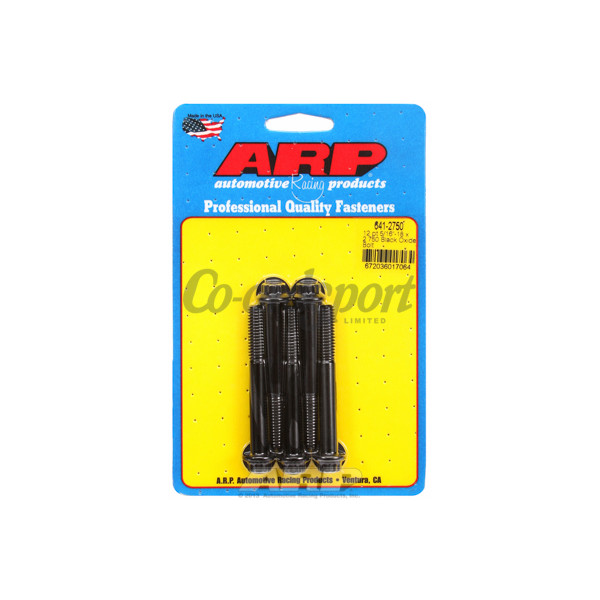 ARP 5/16-18 x 2.750 12pt black oxide bolts image