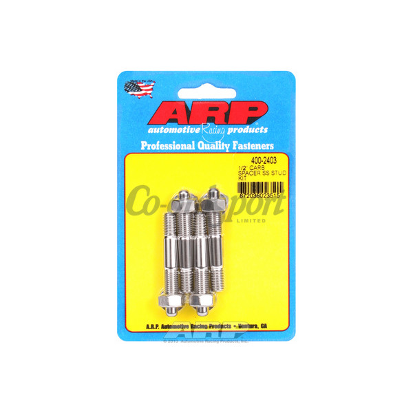 ARP 1/2 Spacer SS carburetor stud kit image