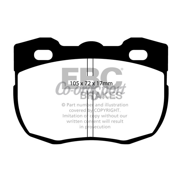 EBC Ultimax OEM Replacement Brake Pads image