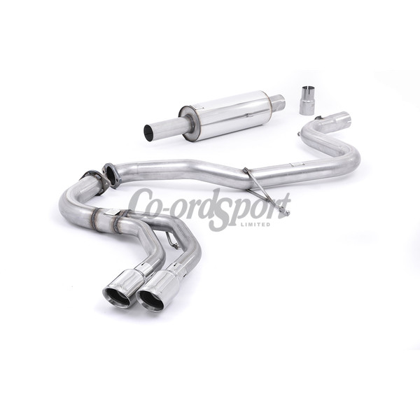 Milltek Cat-back Audi A3 2.0 TDI 150 MQB 2WD 2013 - 2020 image