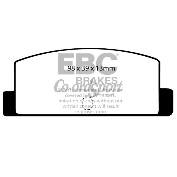 EBC Ultimax OEM Replacement Brake Pads image