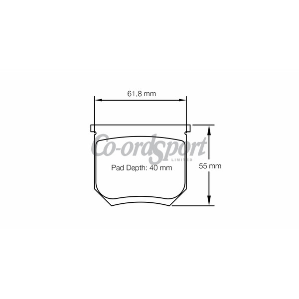 Pagid Racing Brake pads - RSH42 image