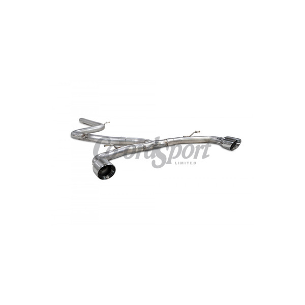 Scorpion Non-resonated Predator GPF-back system Volkswagen Golf G image