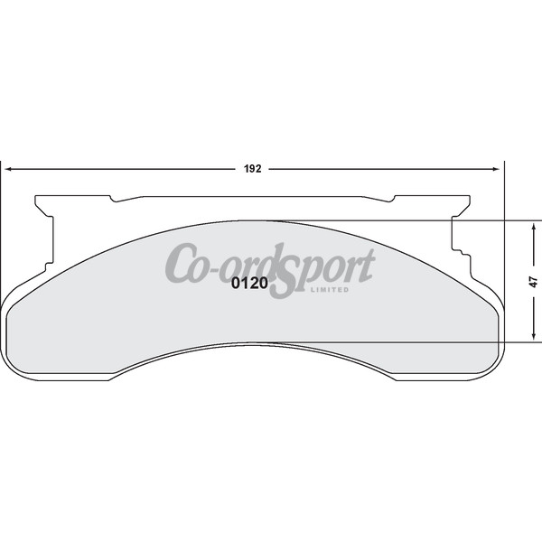 PFC 120 Z-Rated Brake Pad Set image