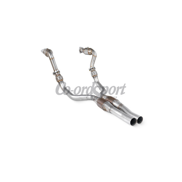 Scorpion Downpipes with Sports Cats in Front Pipes S4 3.0 TFSI V6 image