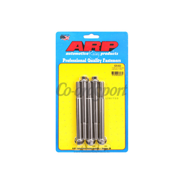 ARP 7/16-14 X 4.500 hex SS bolts image