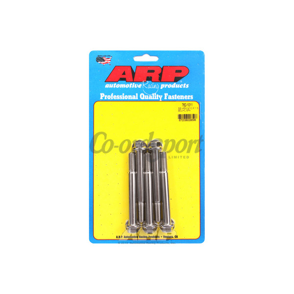 ARP M10 x 1.50 x 90 hex SS bolts image